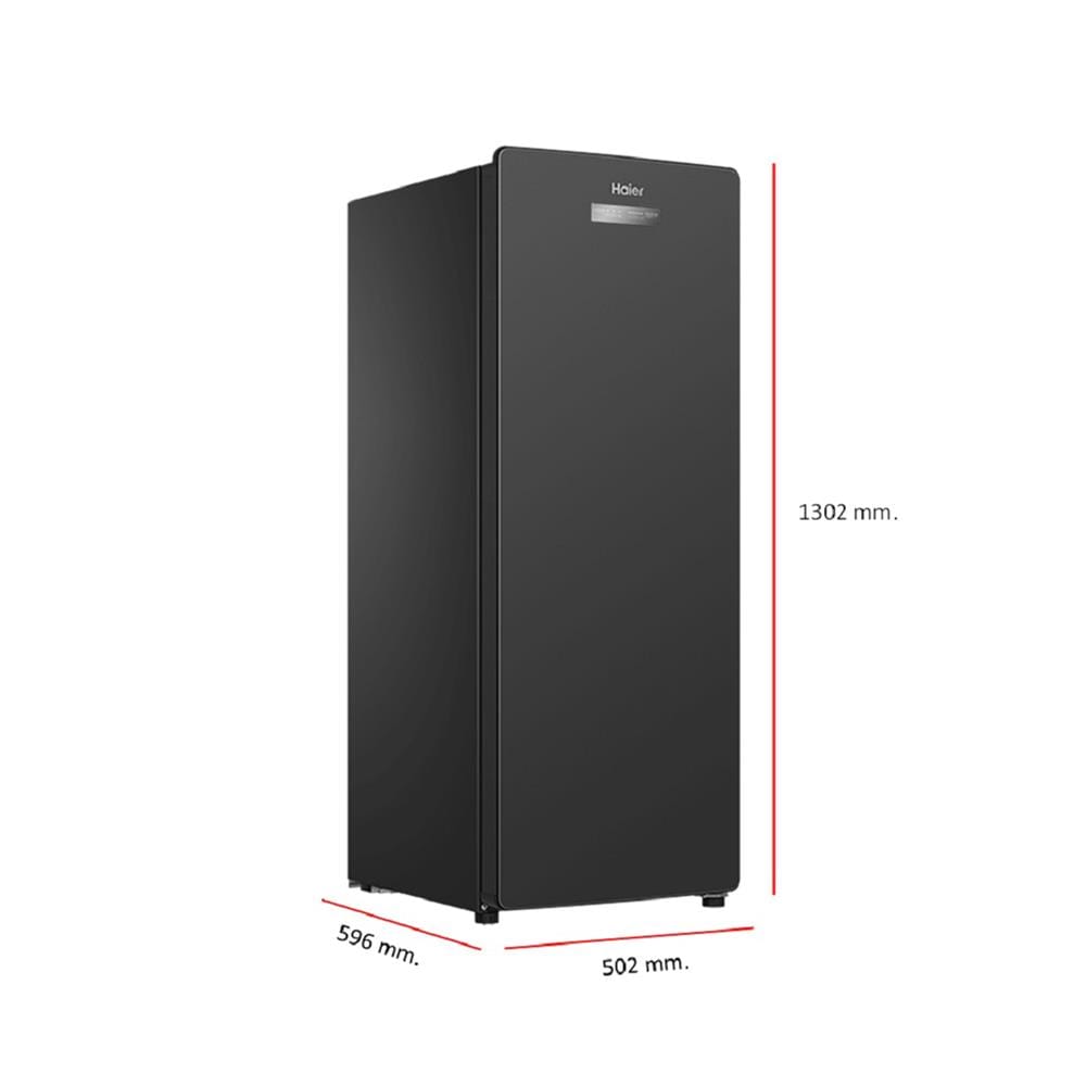 ตู้แช่แนวตั้ง 2 ระบบ HAIER BD-151B 5.3 คิว สีดำ
