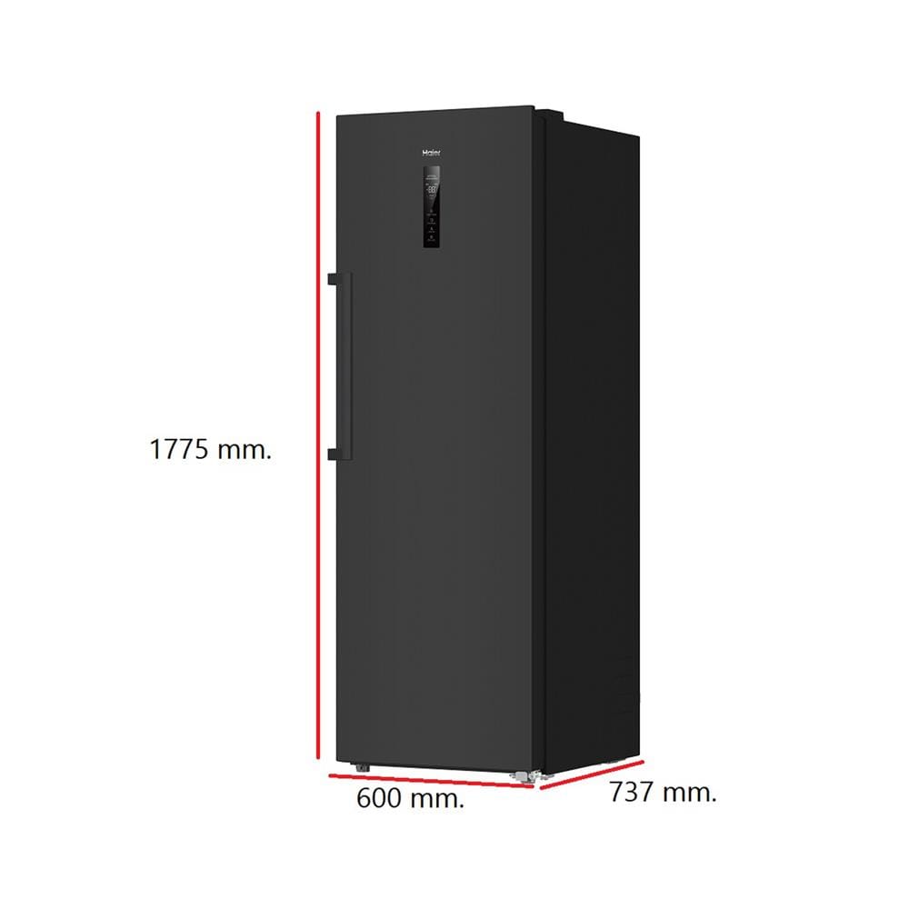 ตู้แช่แนวตั้ง 2 ระบบ HAIER BD-276B 9.7 คิว สีดำ