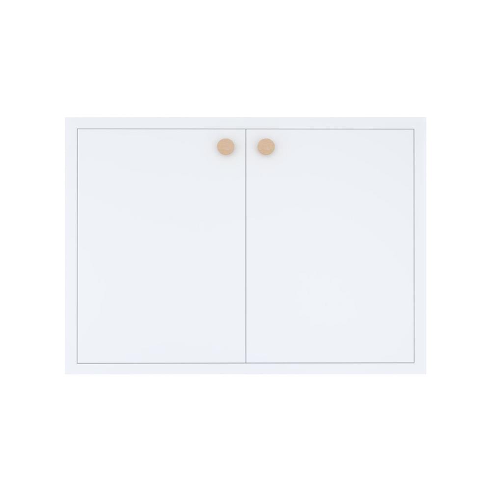 บานใต้เตา MJ DOT 86X56 ซม. สีขาว