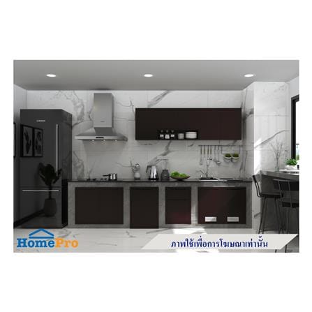 บานใต้เตา MJ ECO 86X56 ซม. สี DARK CHOCOLATE_2