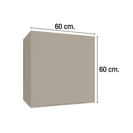ตู้แขวนเดี่ยว MJ ECO 60x60 ซม. สีเบจ_3