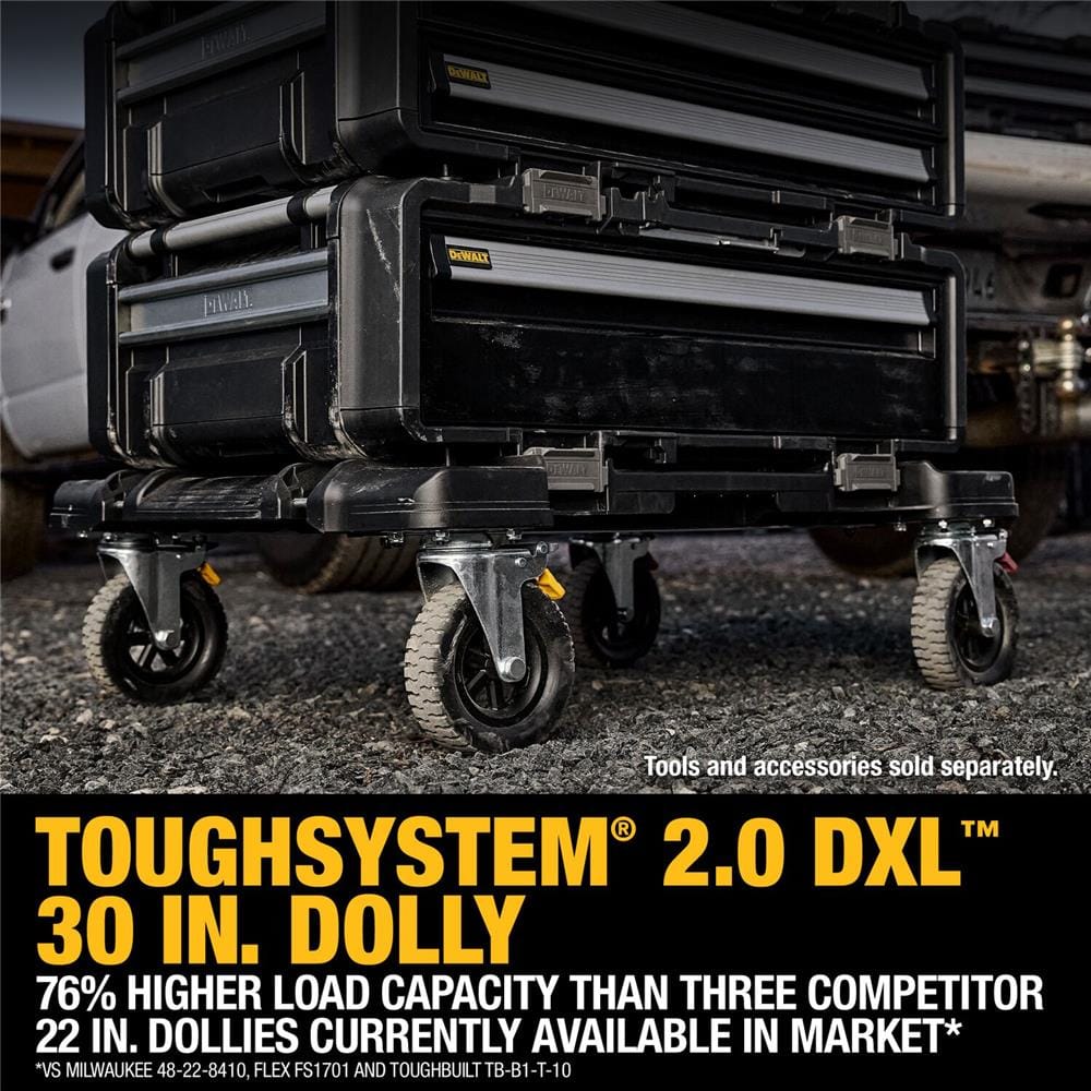 รถเข็น 4 ล้อ DEWALT TOUGH SYSTEM 2.0 DXL