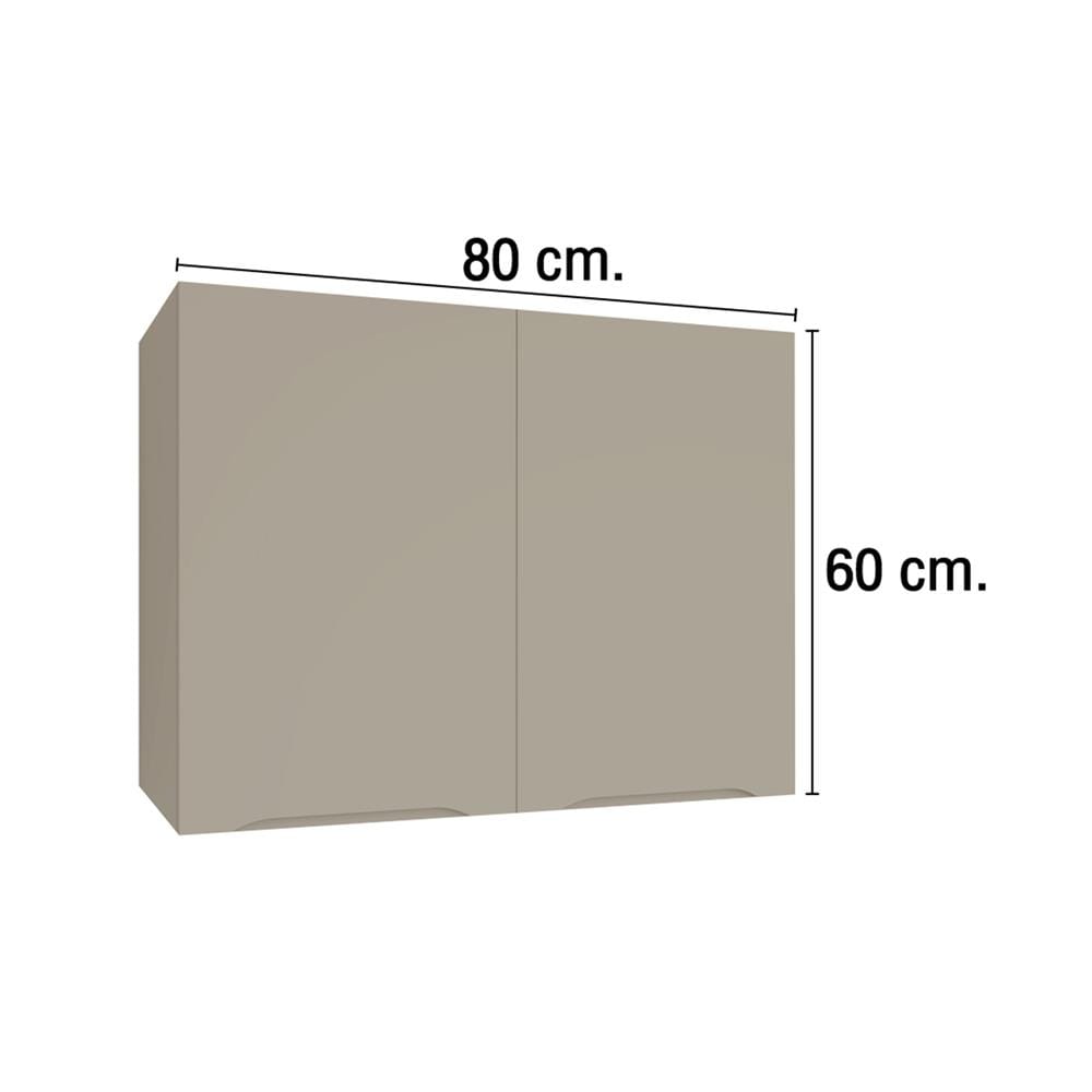 ตู้แขวนคู่ MJ ECO 80x60 ซม. สี BEIGE