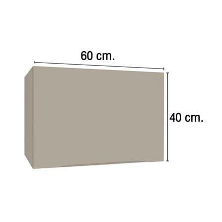 ตู้แขวนเดี่ยว MJ ECO 60x40 ซม. สีเบจ_3