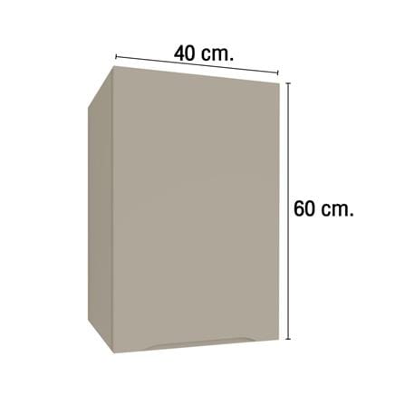 ตู้แขวนเดี่ยว MJ ECO 40x60 ซม. สีเบจ_3