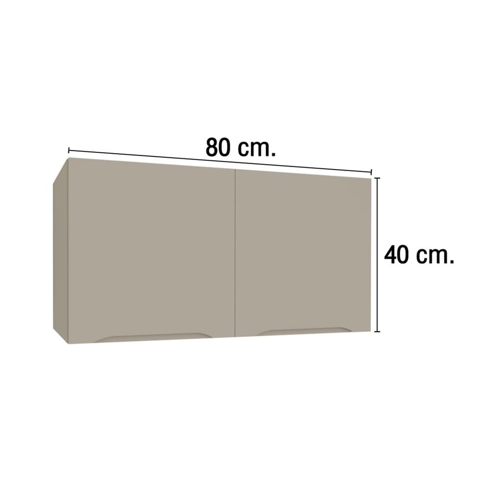 ตู้แขวนคู่ MJ ECO 80x40 ซม. สี BEIGE
