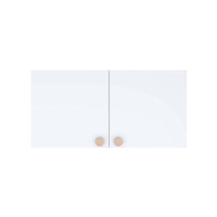 ตู้แขวนคู่ MJ DOT 80x40 ซม. สี WHITE