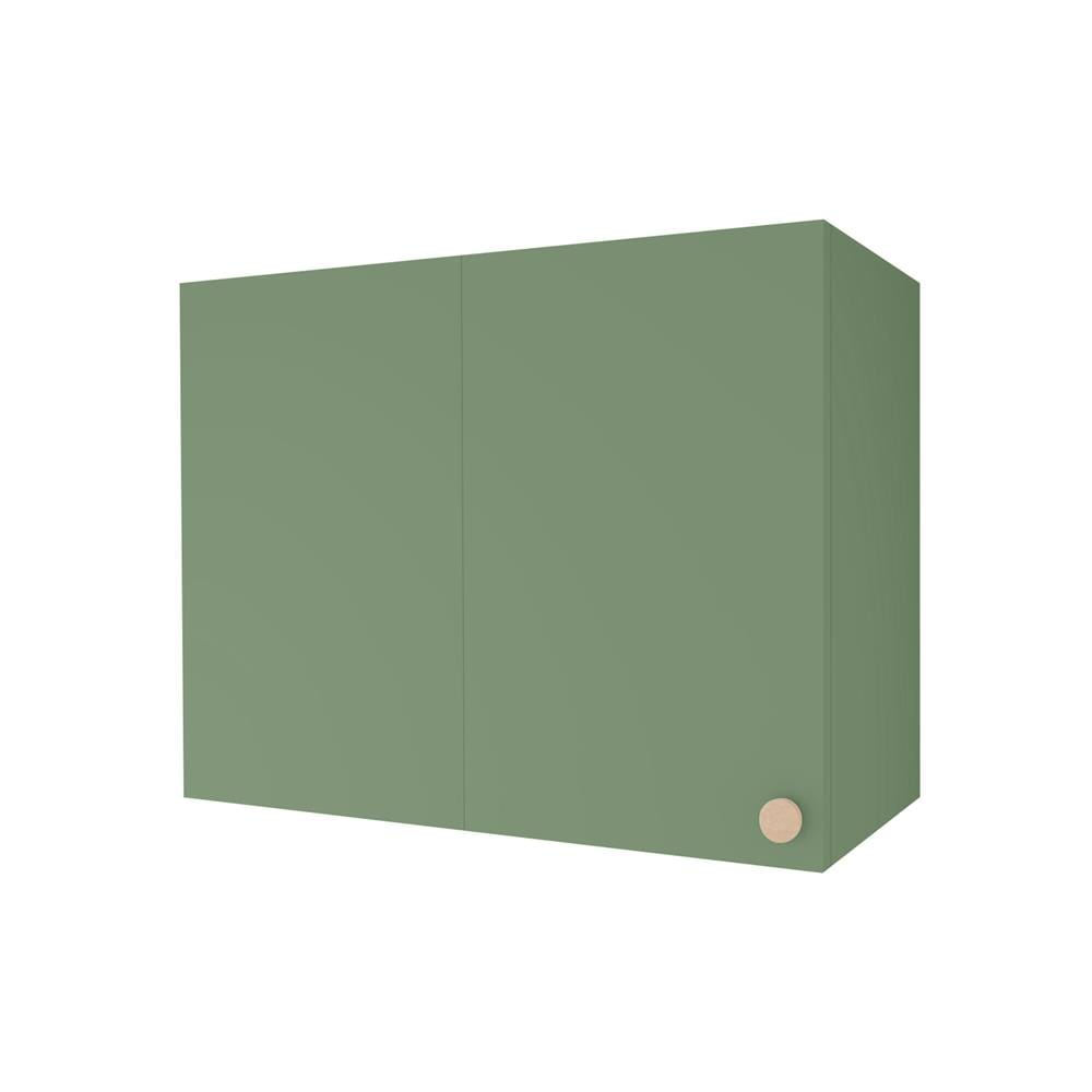 ตู้แขวนเข้ามุมซ้าย MJ DOT 80x60 ซม. สี MATCHA