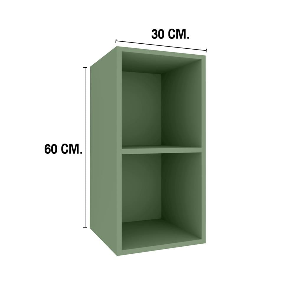 กล่องแขวนเสริม MJ DOT 30x60 ซม. สี MATCHA