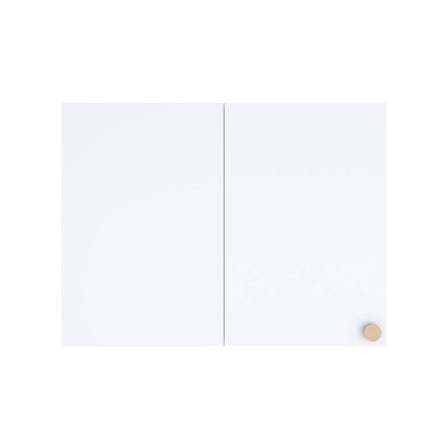 ตู้แขวนเข้ามุมซ้าย MJ DOT 80x60 ซม. สี WHITE_0