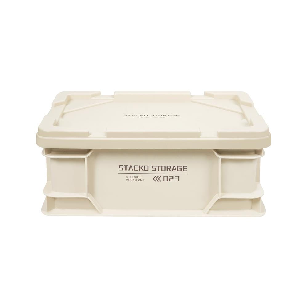 กล่องเก็บของ STACKO GLAM 2030 30.5X20.3X13.5 ซม. สีเบจ
