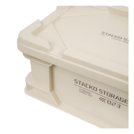 กล่องเก็บของ STACKO GLAM 2030 30.5X20.3X13.5 ซม. สีเบจ_5