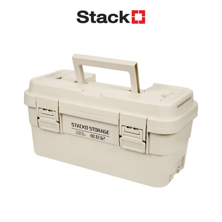 กล่องหูหิ้ว STACKO GLAM 2032 36.5X18X18 ซม. สีเบจ_1