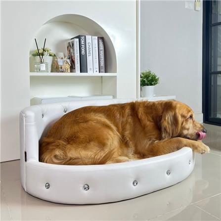 โซฟาสัตว์เลี้ยง PET BUDDY PB05L 35x67x91 ซม. สีขาว_3