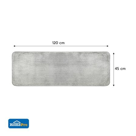 พรม HOME LIVING STYLE GLAM 45X120 ซม. สีเทา_8