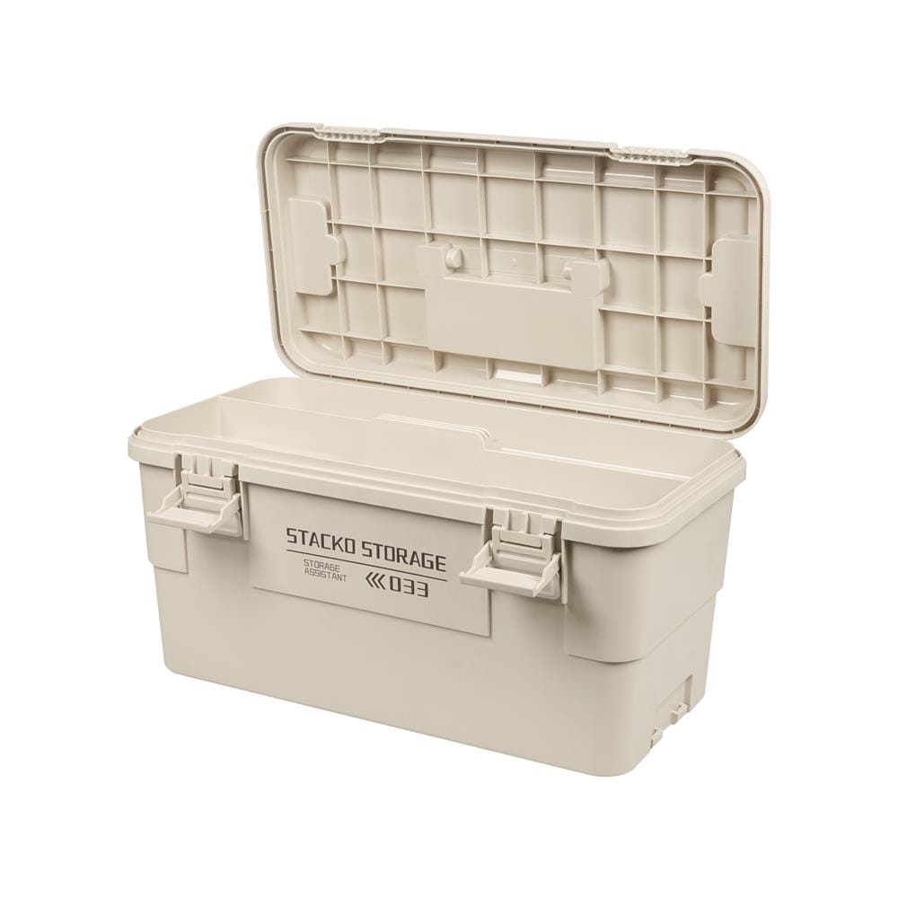 กล่องหูหิ้ว STACKO GLAM 2033 44.5X23.7X23.6 ซม. สีเบจ