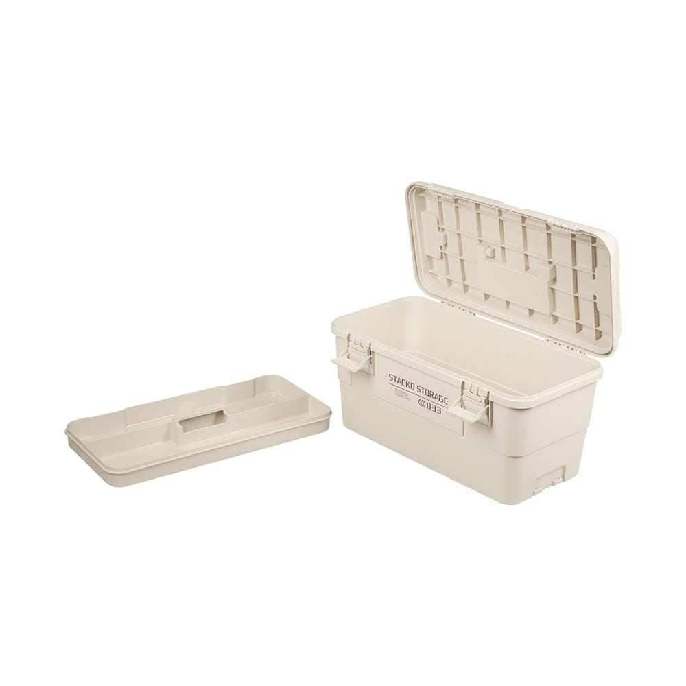 กล่องหูหิ้ว STACKO GLAM 2033 44.5X23.7X23.6 ซม. สีเบจ