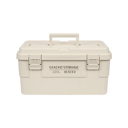 กล่องหูหิ้ว STACKO GLAM 2033 44.5X23.7X23.6 ซม. สีเบจ_2