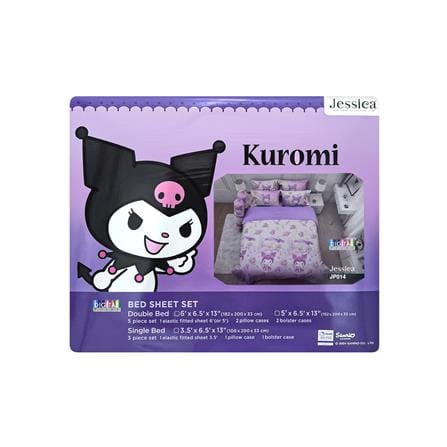 ชุดผ้าปูที่นอน 6 ฟุต 5 ชิ้น JESSICA KUROMI 21073-JP014_3