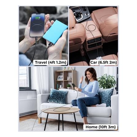 สายชาร์จ USB-A TO USB-C VOLTME POWERLINK EDC C2286 2 เมตร สีดำ_7