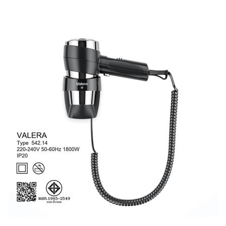 ไดร์เป่าผม VALERA 10VL00020 1800 วัตต์ สีดำ_2