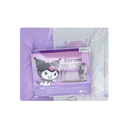 ชุดผ้าปูที่นอน 6 ฟุต 6 ชิ้น JESSICA KUROMI 22065-JP014_3