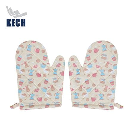 ถุงมือจับภาชนะร้อน KECH CAFE สีครีม (แพ็ก 2 ชิ้น)_0