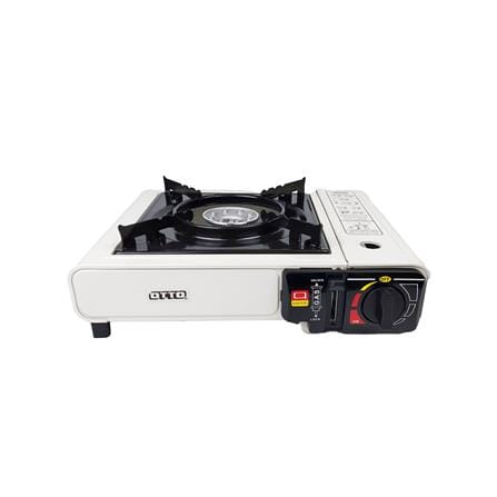 เตาแก๊สปิกนิก OTTO GS -800 สีขาว_0