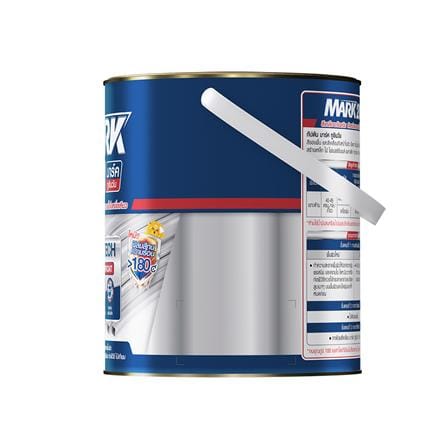 สีเคลือบกันสนิม CAPTAIN MARK 2 IN 1 MG100 สีขาว เงา 1 แกลลอน_2