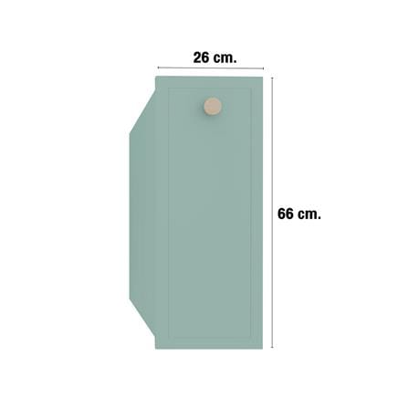 ตู้ลิ้นชักตะแกรง MJ DOT 26x66 ซม. สี PASTEL MINT_3