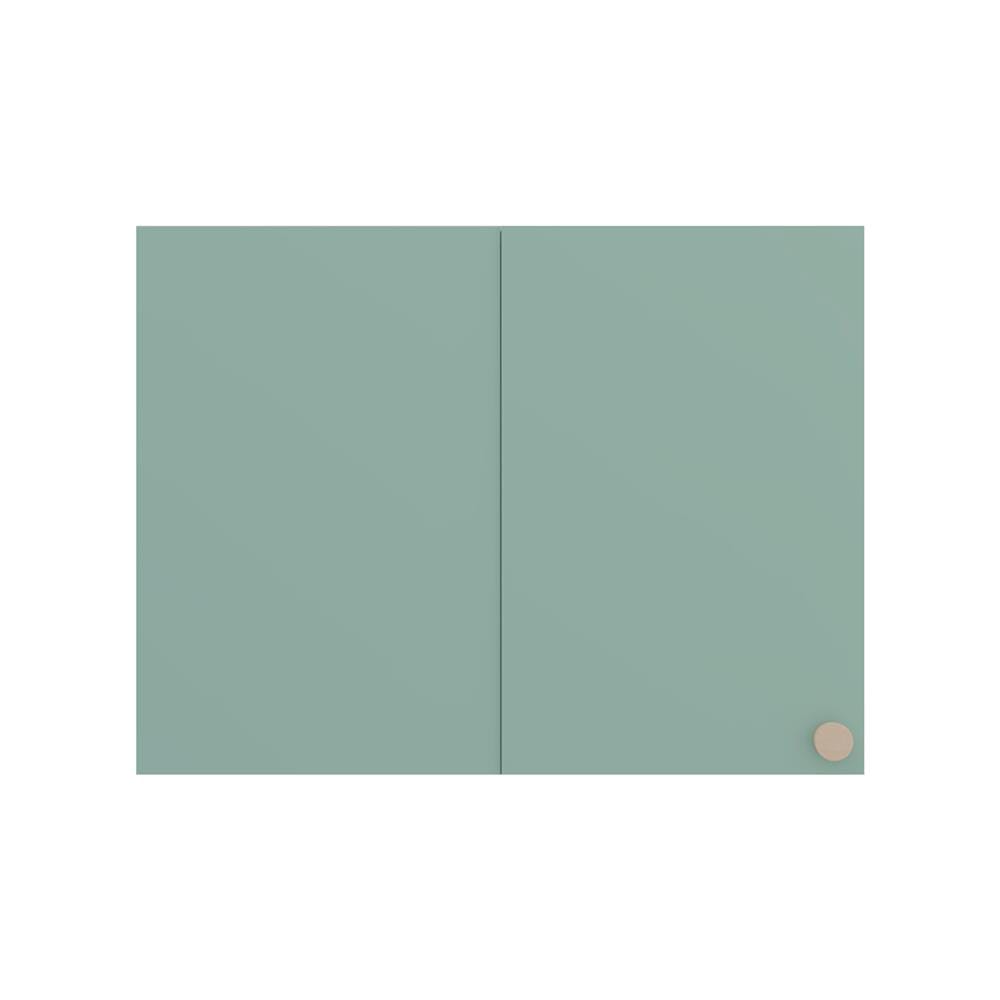 ตู้แขวนเข้ามุมซ้าย MJ DOT 80x60 ซม. สี PASTEL MINT