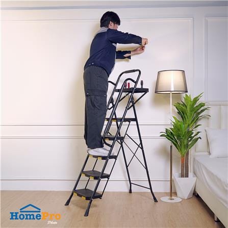 บันได STEP 5 ขั้น MATALL WK2223B-5D1 สีดำ_10