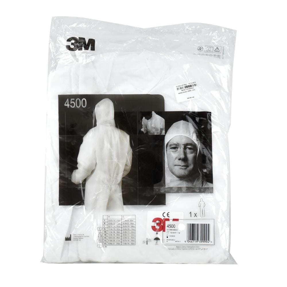 ชุดป้องกันฝุ่น 3M 4500 SIZE M
