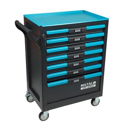ตู้เครื่องมือช่างลิ้นชัก 7 ชั้น MATALL PRO EF-6091016 สีเขียว-ดำ_1