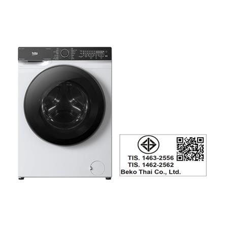 เครื่องซักผ้าฝาหน้า BEKO WCV9659XWST 9 กก. 1200RPM อินเวอร์เตอร์ สีขาว_8