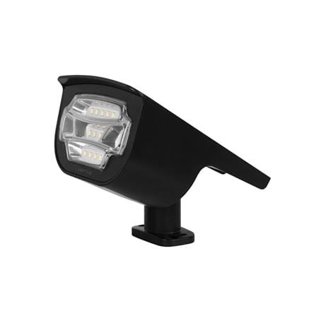 ไฟผนังภายนอก SOLAR LAMPTAN APEX 5 วัตต์ WARM WHITE สีดำ_1