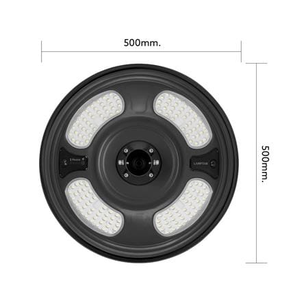 ไฟสนาม SOLAR LAMPTAN BRILUX-2 1000 วัตต์ DAYLIGHT สีดำ_11