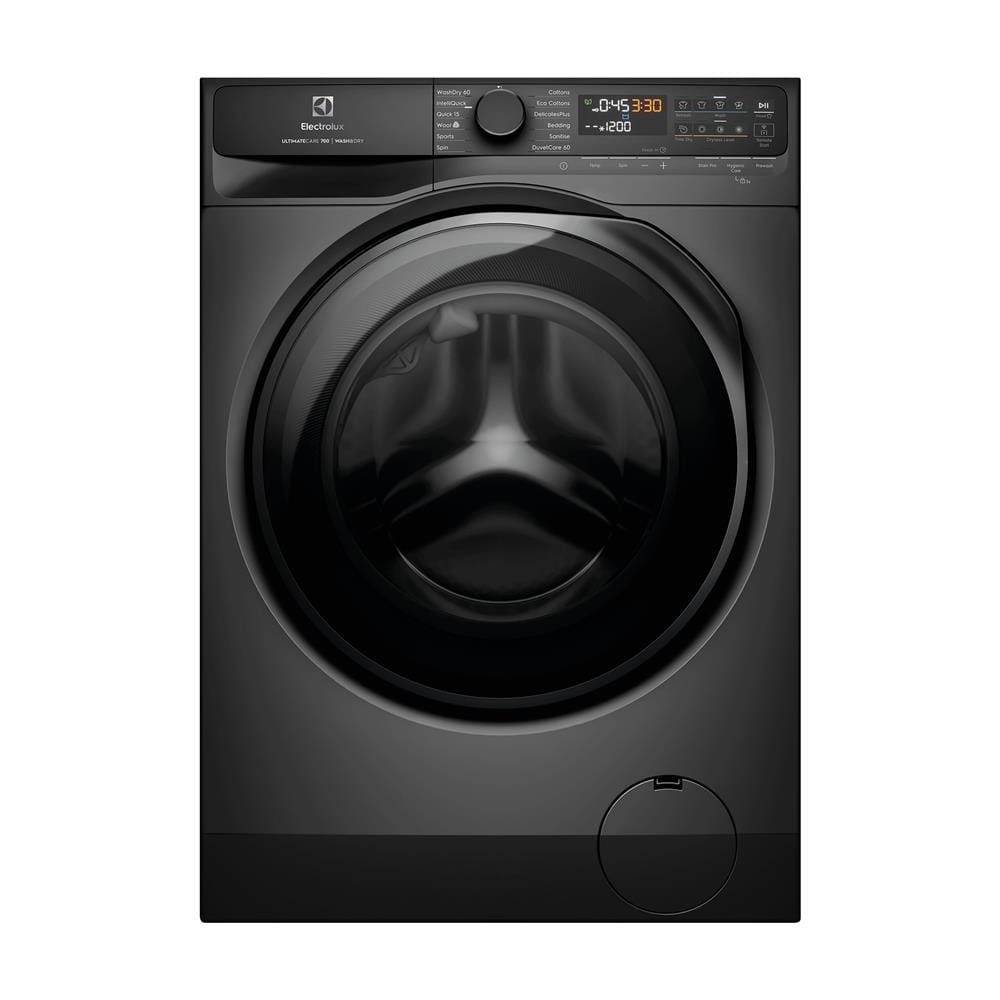 เครื่องซักอบผ้าฝาหน้าพร้อมขาตั้ง ELECTROLUX EWW1143R7SC 11/7 กก. 1400RPM อินเวอร์เตอร์ สีเทาเข้ม