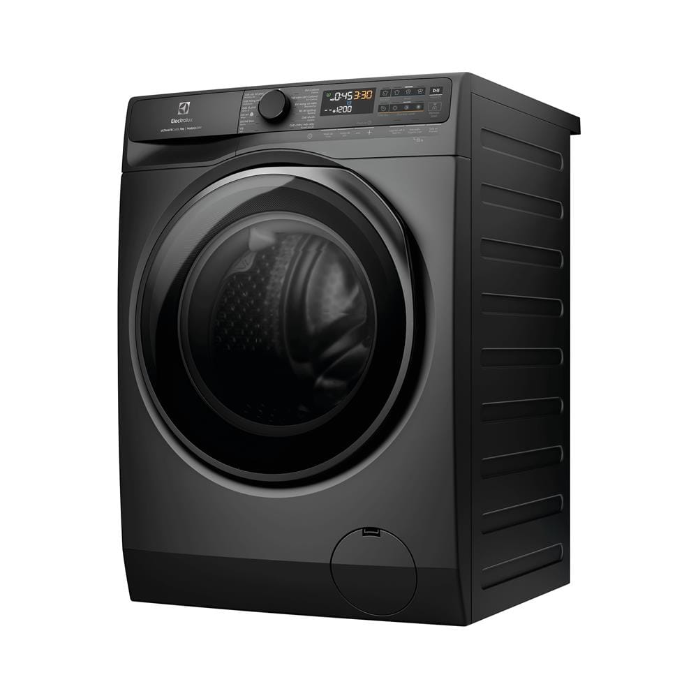 เครื่องซักอบผ้าฝาหน้าพร้อมขาตั้ง ELECTROLUX EWW1143R7SC 11/7 กก. 1400RPM อินเวอร์เตอร์ สีเทาเข้ม