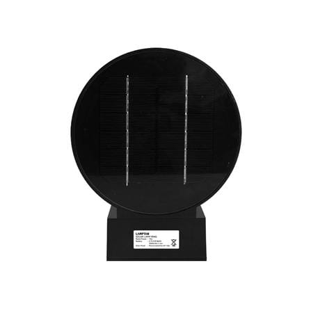 ไฟผนังภายนอก SOLAR LAMPTAN RING 10 วัตต์ WARM WHITE สีดำ/ขาว_5