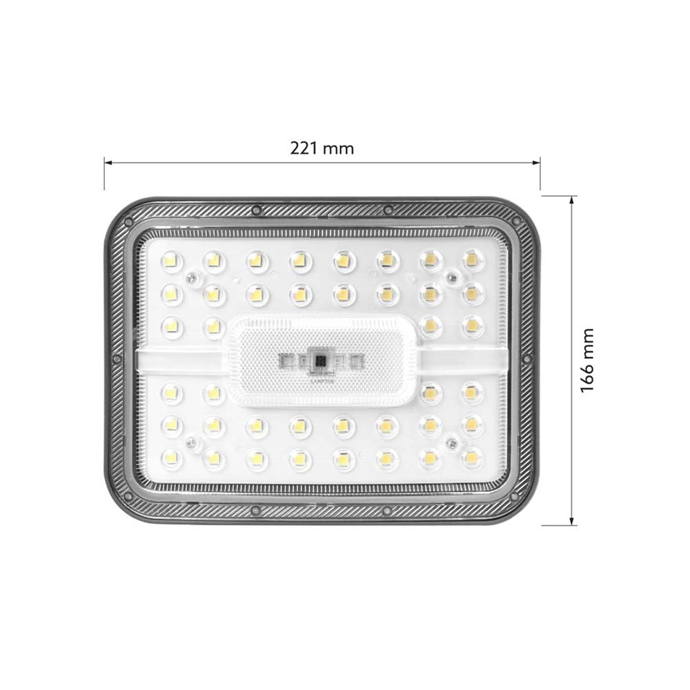 ไฟสปอตไลท์ SOLAR LAMPTAN ARC 150 วัตต์ DAYLIGHT สีเทา/ดำ