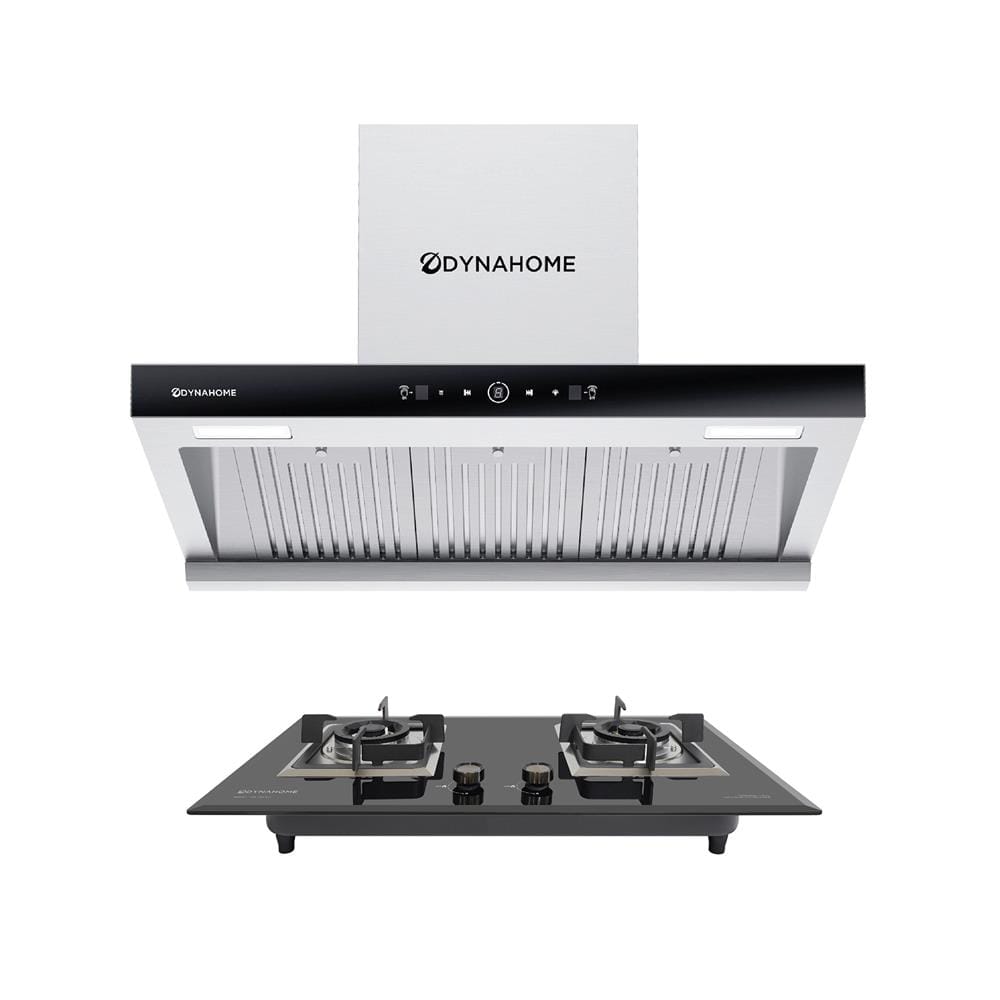 เตาฝัง+เครื่องดูดควัน DYNA HOME DH-403-9S+DH-200SJF