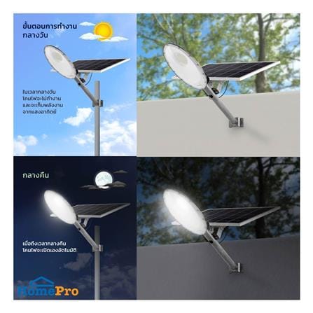 ไฟถนน SOLAR LAMPTAN GRANDER 500 วัตต์ DAYLIGHT สีเทา_8