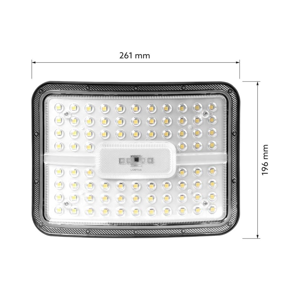 ไฟสปอตไลท์ SOLAR LAMPTAN ARC 300 วัตต์ DAYLIGHT สีเทา/ดำ