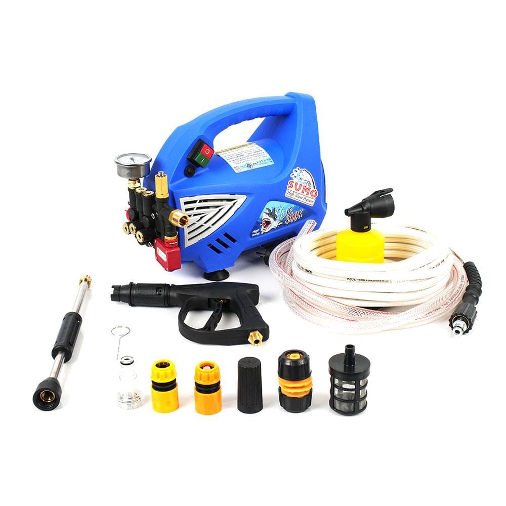 เครื่องฉีดน้ำ SUMO BLUE SHARK 90 บาร์ 1500 วัตต์ (INDUCTION)