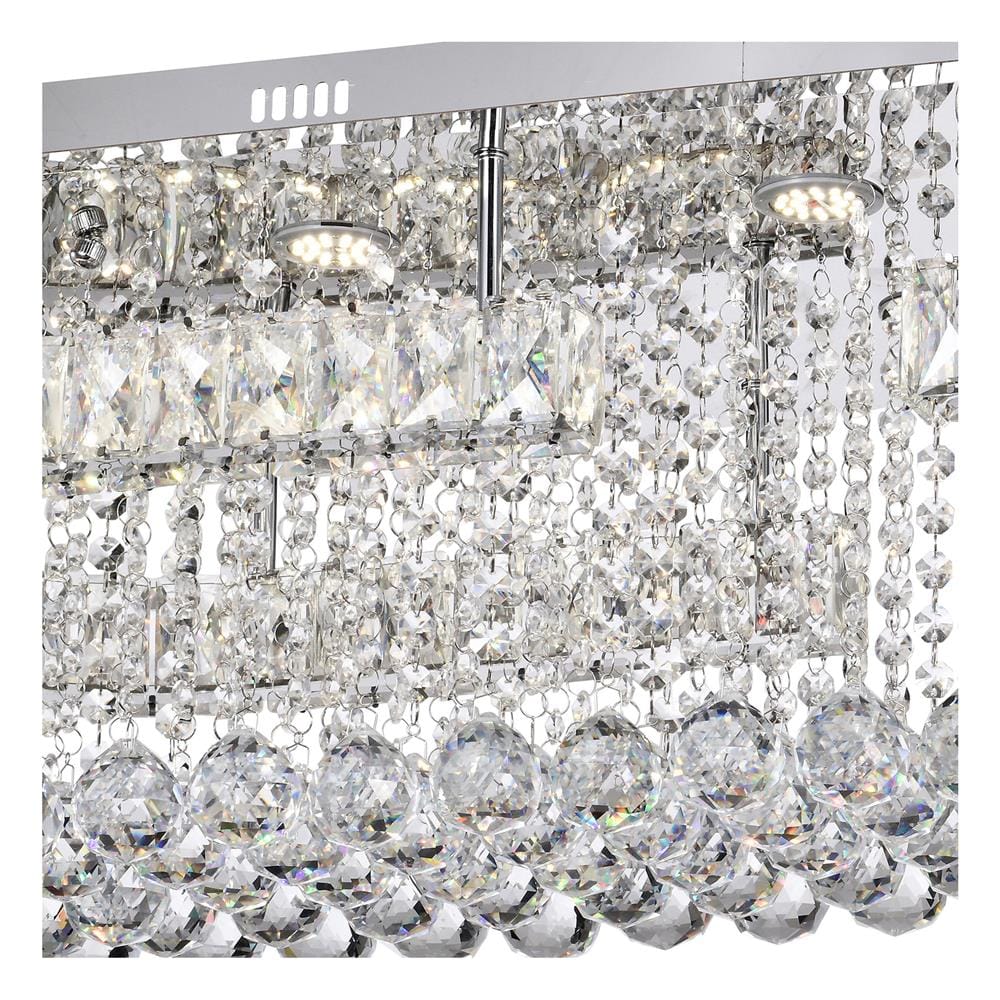 ไฟถาด LED EVL CFC-11097 80 วัตต์ DAYLIGHT/COOL WHITE/WARM WHITE สีใส/เงิน 1 หัว