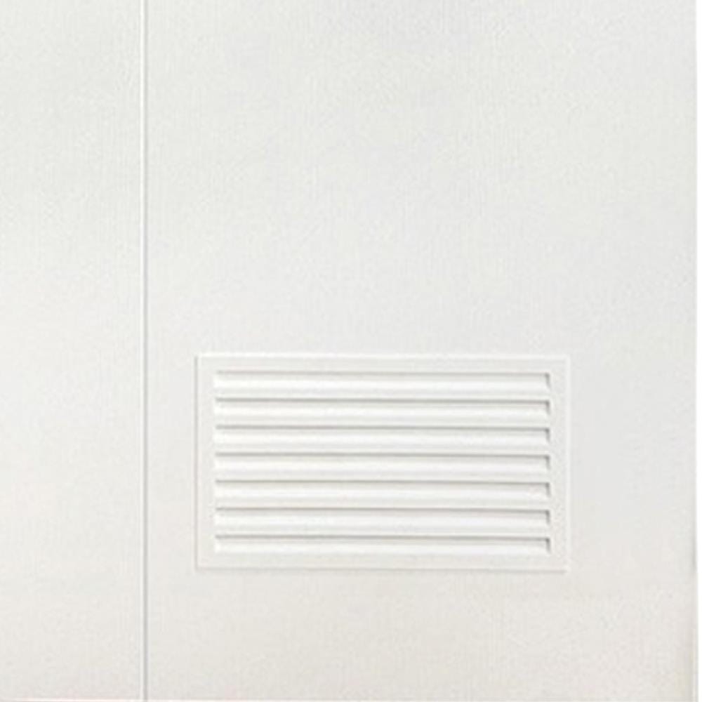 ประตูห้องน้ำ UPVC ไม่เจาะลูกบิด MT IUP-003D 80x200 ซม. สีขาวลายไม้