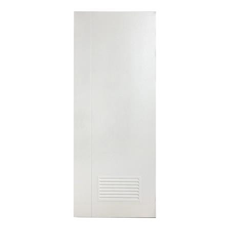 ประตูห้องน้ำ UPVC ไม่เจาะลูกบิด MT IUP-003D 80x200 ซม. สีขาวลายไม้_0