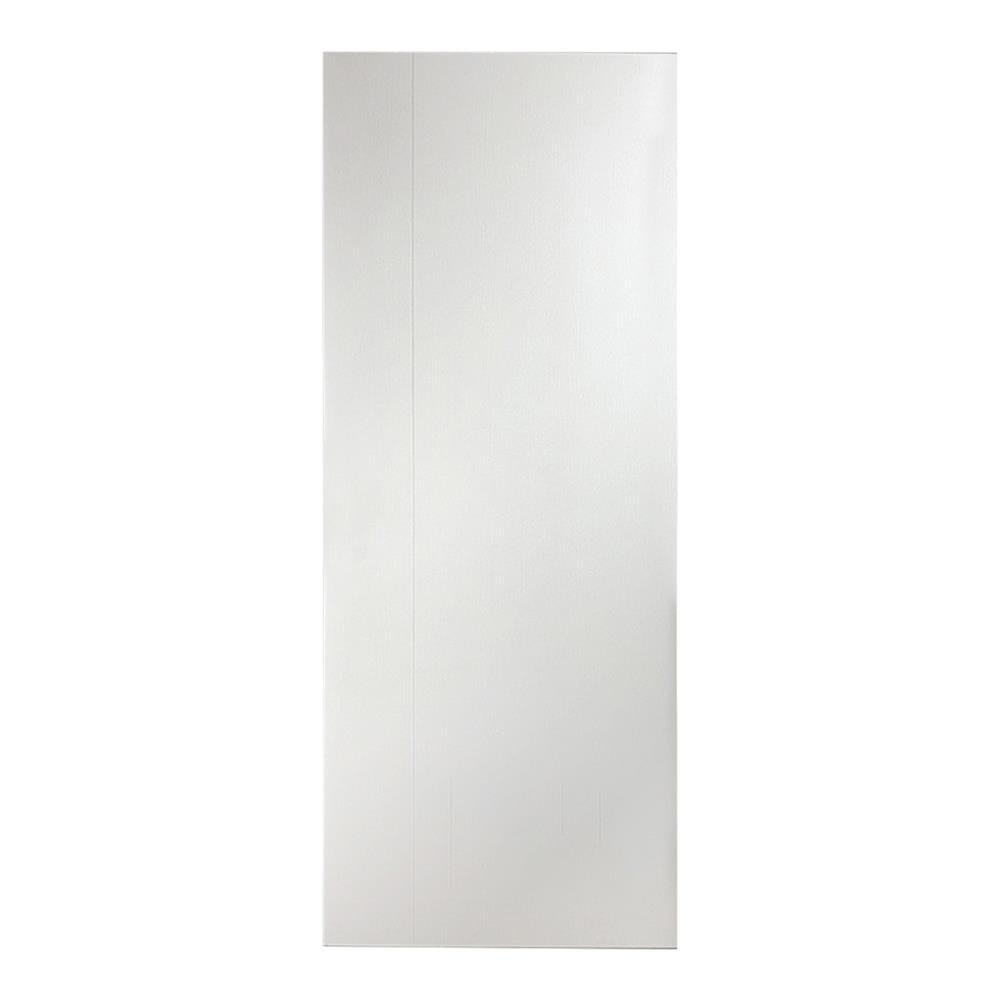ประตูห้องน้ำ UPVC ไม่เจาะลูกบิด MT IUP-003 70x200 ซม. สีขาวลายไม้