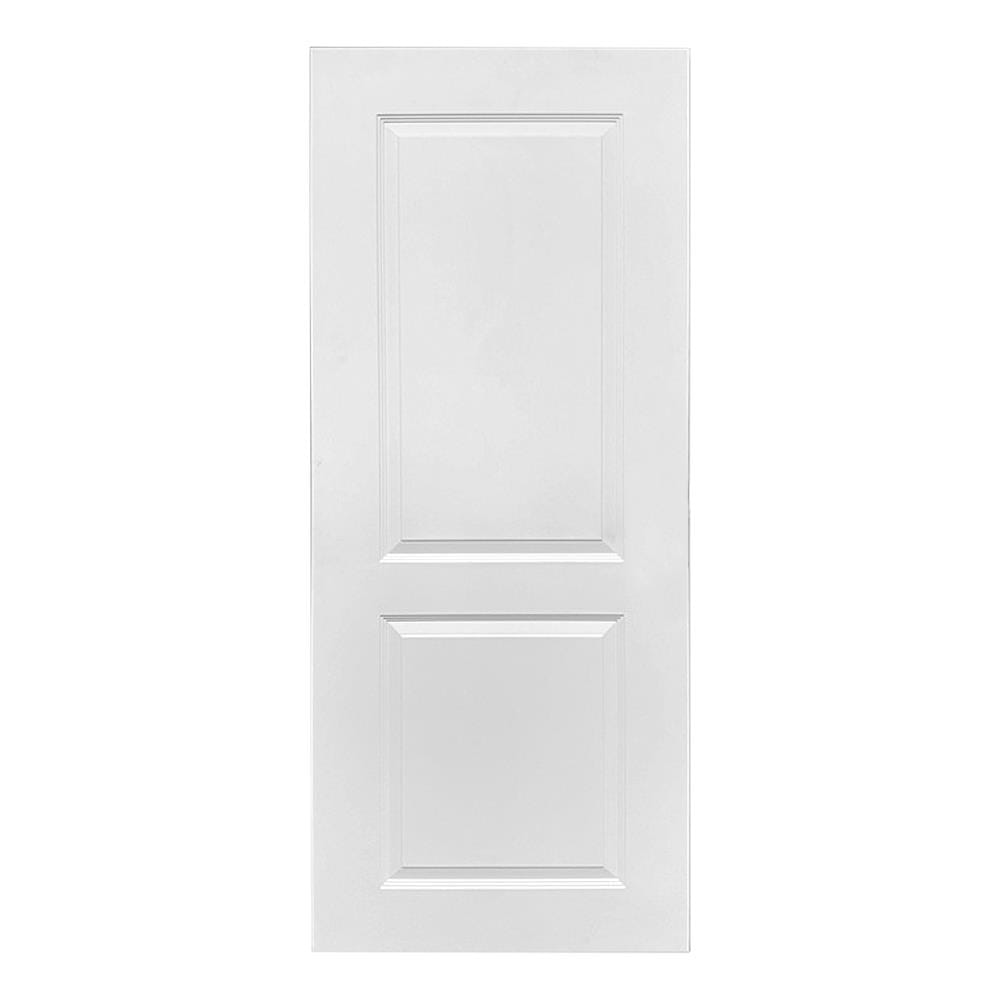ประตูภายใน UPVC ไม่เจาะลูกบิด MT CL-003 80x200 ซม. สีขาวลายไม้